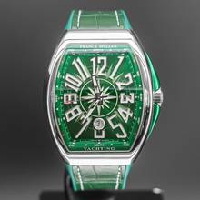 Thumbnail von Franck Muller Vanguard Yachting Steel Green FULLSET 45mm