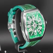 Thumbnail von Franck Muller Vanguard Yachting Steel Green FULLSET 45mm