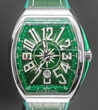 Franck Muller Vanguard Yachting Steel Green FULLSET 45mm