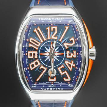 Franck Muller Vanguard Yachting Steel Fullset 43mm