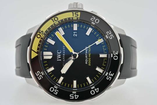  IWC Aquatimer Automatic 2000 IW356802 Black Dial 