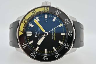 IWC Aquatimer Automatic 2000 IW356802 Black Dial