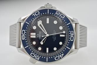 Omega Seamaster Diver 300 M 007 Bond 60th Anniversary Blue Dial 21030422003002