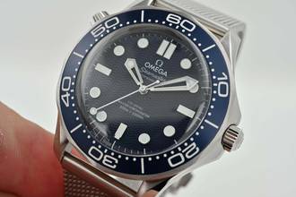 Thumbnail von Omega Seamaster Diver 300 M 007 Bond 60th Anniversary Blue Dial 21030422003002