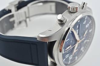 Thumbnail von IWC Pilot Watch Chronograph Pilot Chronograph Blue Dial IW378011 Petit Prince Deployant