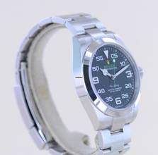 Thumbnail von Rolex Air King Oyster Perpetual Air-King black Dial Green 40mm 126900 Top B+P