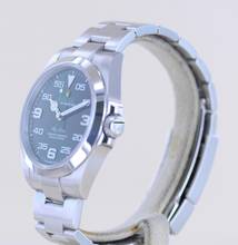 Thumbnail von Rolex Air King Oyster Perpetual Air-King black Dial Green 40mm 126900 Top B+P