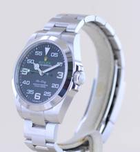 Thumbnail von Rolex Air King Oyster Perpetual Air-King black Dial Green 40mm 126900 Top B+P