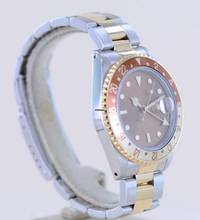 Thumbnail von Rolex GMT-Master II 16713 Tigerauge Oysterband R-Serie Klassiker rar 1987