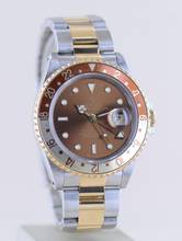 Thumbnail von Rolex GMT-Master II 16713 Tigerauge Oysterband R-Serie Klassiker rar 1987