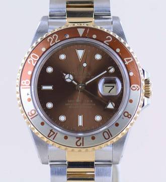  Rolex GMT-Master II 16713 Tigerauge Oysterband R-Serie Klassiker rar 1987 