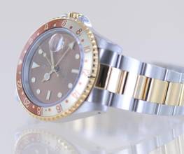 Thumbnail von Rolex GMT-Master II 16713 Tigerauge Oysterband R-Serie Klassiker rar 1987