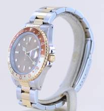Thumbnail von Rolex GMT-Master II 16713 Tigerauge Oysterband R-Serie Klassiker rar 1987