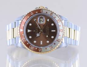 Thumbnail von Rolex GMT-Master II 16713 Tigerauge Oysterband R-Serie Klassiker rar 1987
