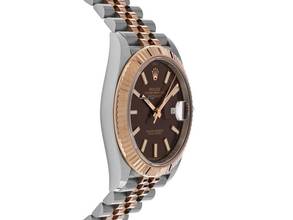 Thumbnail von Rolex Datejust 41 Ref.126331 Bj.2024 Full Set Ungetragen Datejust Schokobraun