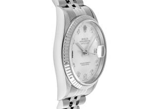 Thumbnail von Rolex Datejust 36 Ref.16234 1998 LC EU Full Set Original Vintage Unpoliert Datejust Diamanten Stahl 18kt Weißgold
