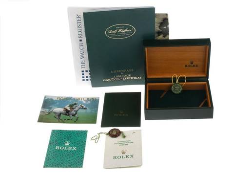  Rolex Datejust 36 Ref.16234 1998 LC EU Full Set Original Vintage Unpoliert Datejust Diamanten Stahl 18kt Weißgold 
