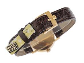 Thumbnail von Rolex Cellini Lady Ref.6110/8 2001 Box&Beschreibung sehr gut Vintage Cellini Lady 18kt Gelbgold Perlmutt