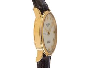 Thumbnail von Rolex Cellini Lady Ref.6110/8 2001 Box&Beschreibung sehr gut Vintage Cellini Lady 18kt Gelbgold Perlmutt