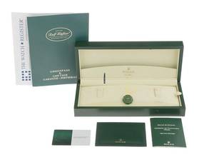 Thumbnail von Rolex Cellini Lady Ref.6110/8 2001 Box&Beschreibung sehr gut Vintage Cellini Lady 18kt Gelbgold Perlmutt