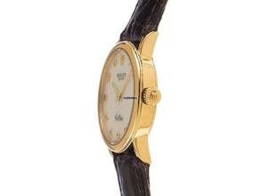 Thumbnail von Rolex Cellini Lady Ref.6110/8 2001 Box&Beschreibung sehr gut Vintage Cellini Lady 18kt Gelbgold Perlmutt