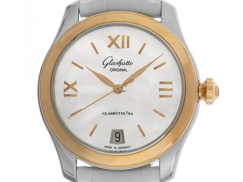  Glashütte Original Lady Serenade Ref.1-39-22-09-06-44 Bj.2026 Full Set Ungetragen Lady Serenade Diamant Perlmutt 