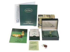 Thumbnail von Rolex Datejust 31 Jubileé Diamanten Ref.68273 1986 Full Set Original Vintage Unpoliert Datejust Medium Jubilée Diamanten open 6/9