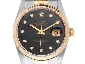  Rolex Datejust 36 Diamanten Ref.16233 1987 Full Set Original Vintage Unpoliert Datejust Diamanten 
