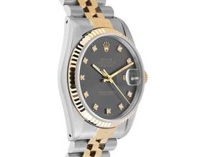 Thumbnail von Rolex Datejust 36 Diamanten Ref.16233 1987 Full Set Original Vintage Unpoliert Datejust Diamanten