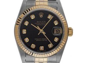  Rolex Datejust 31 Ref.68273 1997 Full Set original unpoliert Vintage Datejust Medium Diamanten open 6/9 