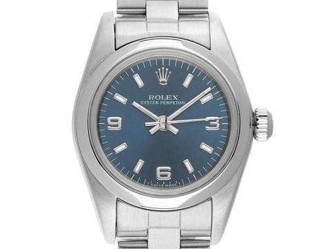  Rolex Oyster Perpetual Lady Ref.76080 2002 Full Set Original Vintage Unpoliert Oyster Perpetual Lady 