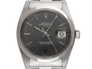  Rolex Oyster Perpetual Date open 6/9 Ref.1500 1977 Box&Beschribung sehr gut Vintage Oyster Perpetual Date Rhodium open 6/9 Stahl 