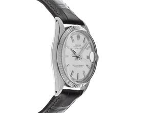 Thumbnail von Rolex Datejust 36 Ref.1601 1970 Box&Beschreibung sehr gut Vintage Datejust Stahl 18kt Weißgold open 6/9