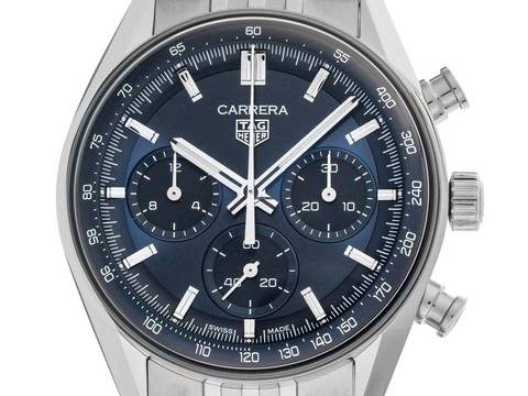  TAG Heuer Carrera Ref.CBS2113.BA0053 Bj.2026 Full Set Ungetragen Carrera Chronograph 