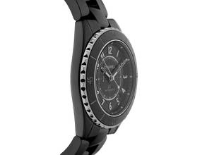 Thumbnail von Chanel J12 Ceramic Black Ref.H5697 2019 Full Set as New Vintage J12 Ceramic