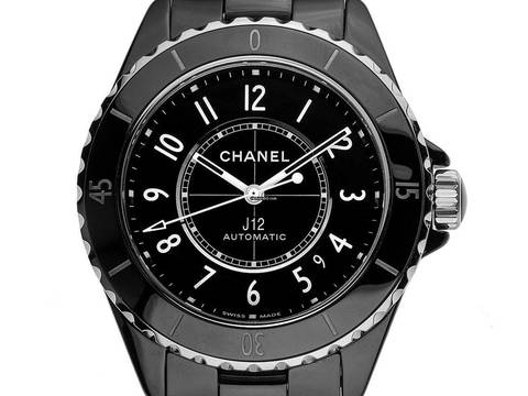  Chanel J12 Keramik Black Ref.H5697 2019 Full Set wie Neu Vintage J12 Keramik 