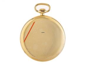 Thumbnail von IWC Pocket Watch Taschenuhr 18kt Gelbgold Handaufzug 45mm sehr gut Vintage Taschenuhren 18kt Gelbgold 53g