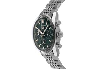 Thumbnail von TAG Heuer Carrera Ref.CBS2115.BA0053 Year 2026 Full Set Unworn Carrera Chronograph Green Dial