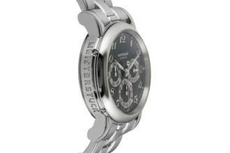 Thumbnail von Montblanc Sport Meisterstück Dual Time Automatik Edelstahl Herrenuhr Ref. 7018