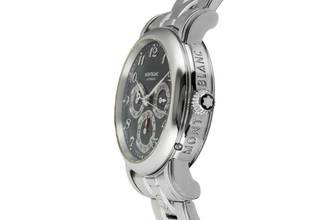 Thumbnail von Montblanc Sport Meisterstück Dual Time Automatik Edelstahl Herrenuhr Ref. 7018