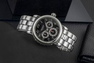 Thumbnail von Montblanc Sport Meisterstück Dual Time Automatik Edelstahl Herrenuhr Ref. 7018