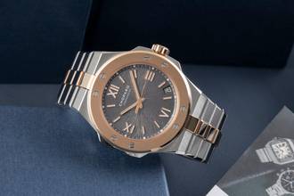 Thumbnail von Chopard Alpine Eagle Steel/Gold Automatic Ref. 298600-6001 B&P 2021