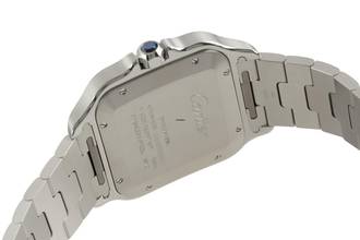 Thumbnail von Cartier Santos De Cartier Steel Automatic Men's Watch Ref. WSSA0071