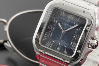 Thumbnail von Cartier Santos De Cartier Steel Automatic Men's Watch Ref. WSSA0071