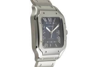 Thumbnail von Cartier Santos De Cartier Steel Automatic Men's Watch Ref. WSSA0071