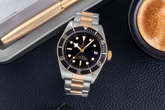 Thumbnail von Tudor Black Bay S&G Steel / Gold Automatic Men's Watch Ref. 79733N B&P