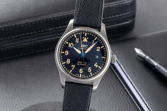 IWC Pilot's Watch Mark XVIII Heritage Automatic Titanium Date Ref. IW327006 Papers