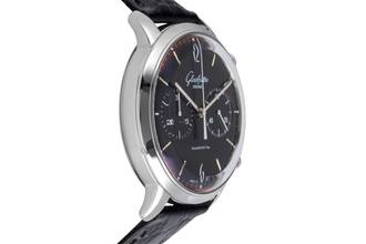 Thumbnail von Glashütte Original Sixties Chronograph Senator Sixties Chronograph Ref 1-39-34-02-22-04 Papers 2013