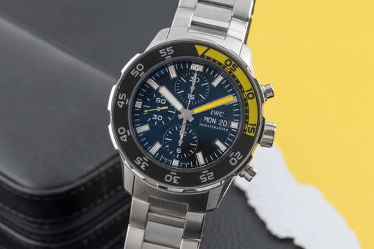  IWC Aquatimer Chronograph Automatik Edelstahl Herrenuhr Ref. IW376709 