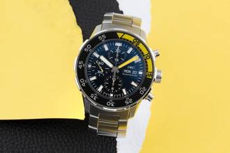 Thumbnail von IWC Aquatimer Chronograph Automatic Stainless Steel Men's Watch Ref. IW376709